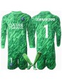 Paris Saint-Germain Gianluigi Donnarumma #1 Målvakt Replika Hemmakläder Barn 2024-25 Långärmad (+ byxor)